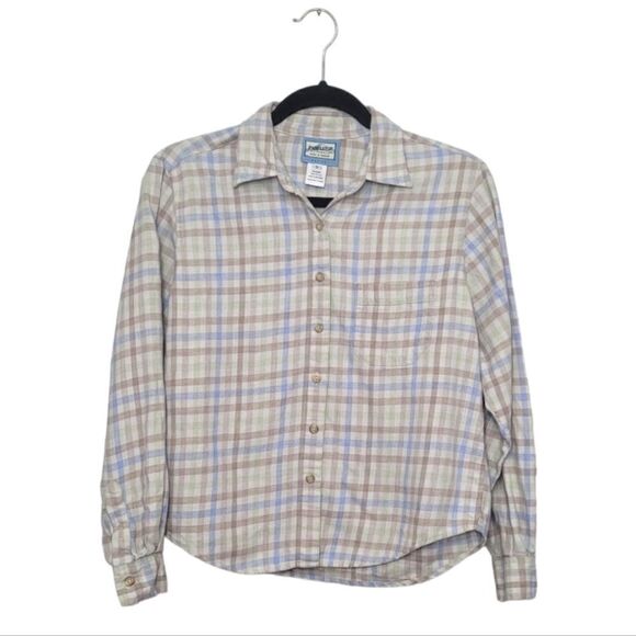 Pendleton Lightweight Plaid 100% Cotton Flannel - Picture 1 of 4